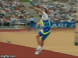 javelin throw release
